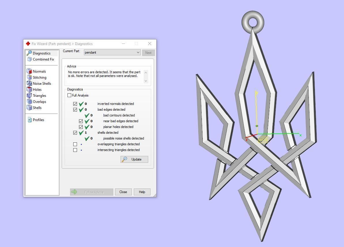 Ukrainian Trident 3D print model_23
