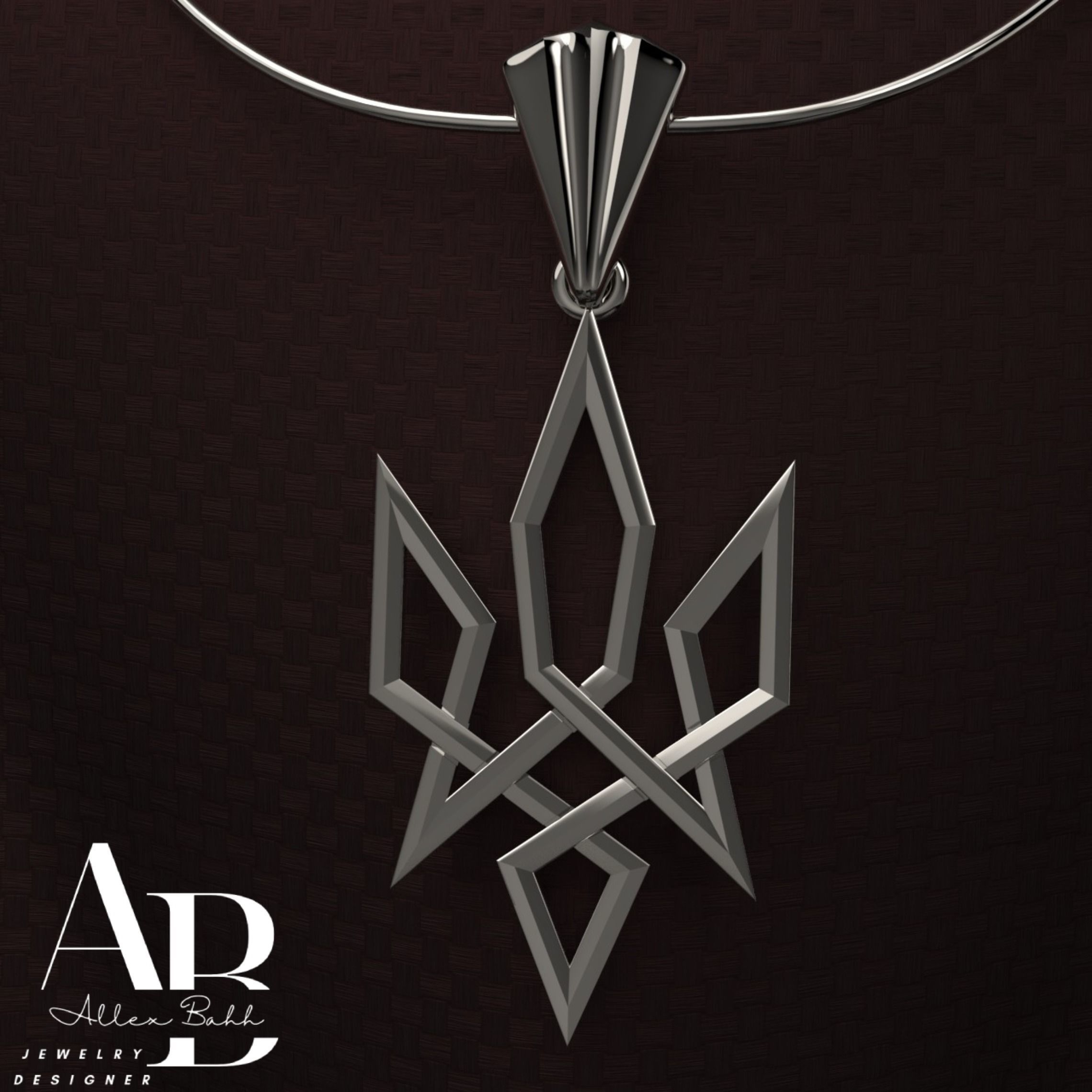 Ukrainian Trident 3D print model_2