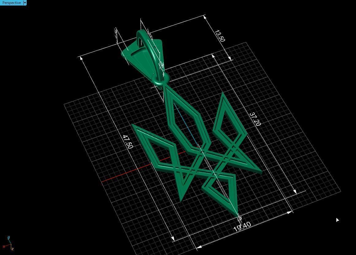 Ukrainian Trident 3D print model_21