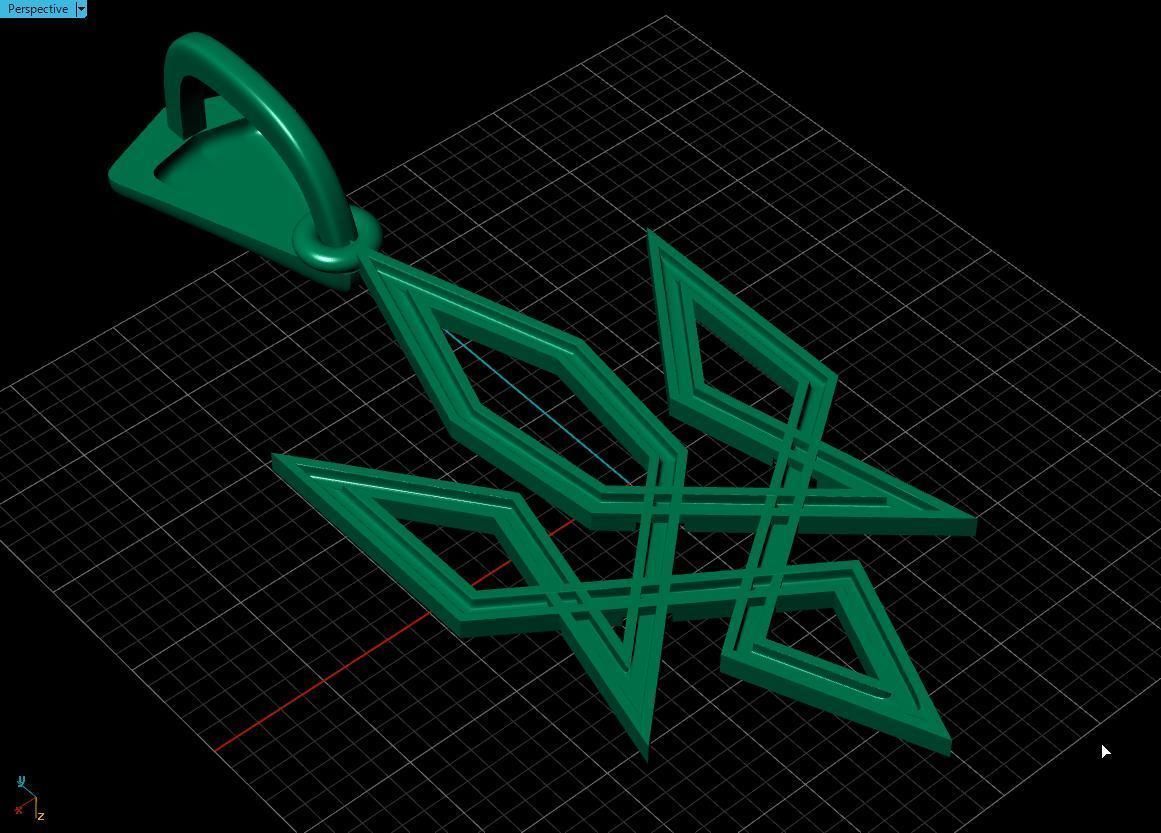 Ukrainian Trident 3D print model_9