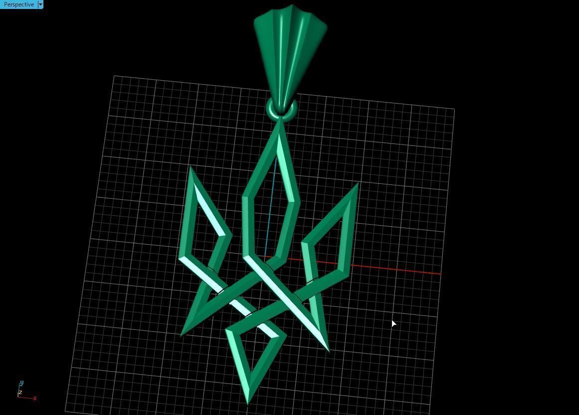 Ukrainian Trident 3D print model_6