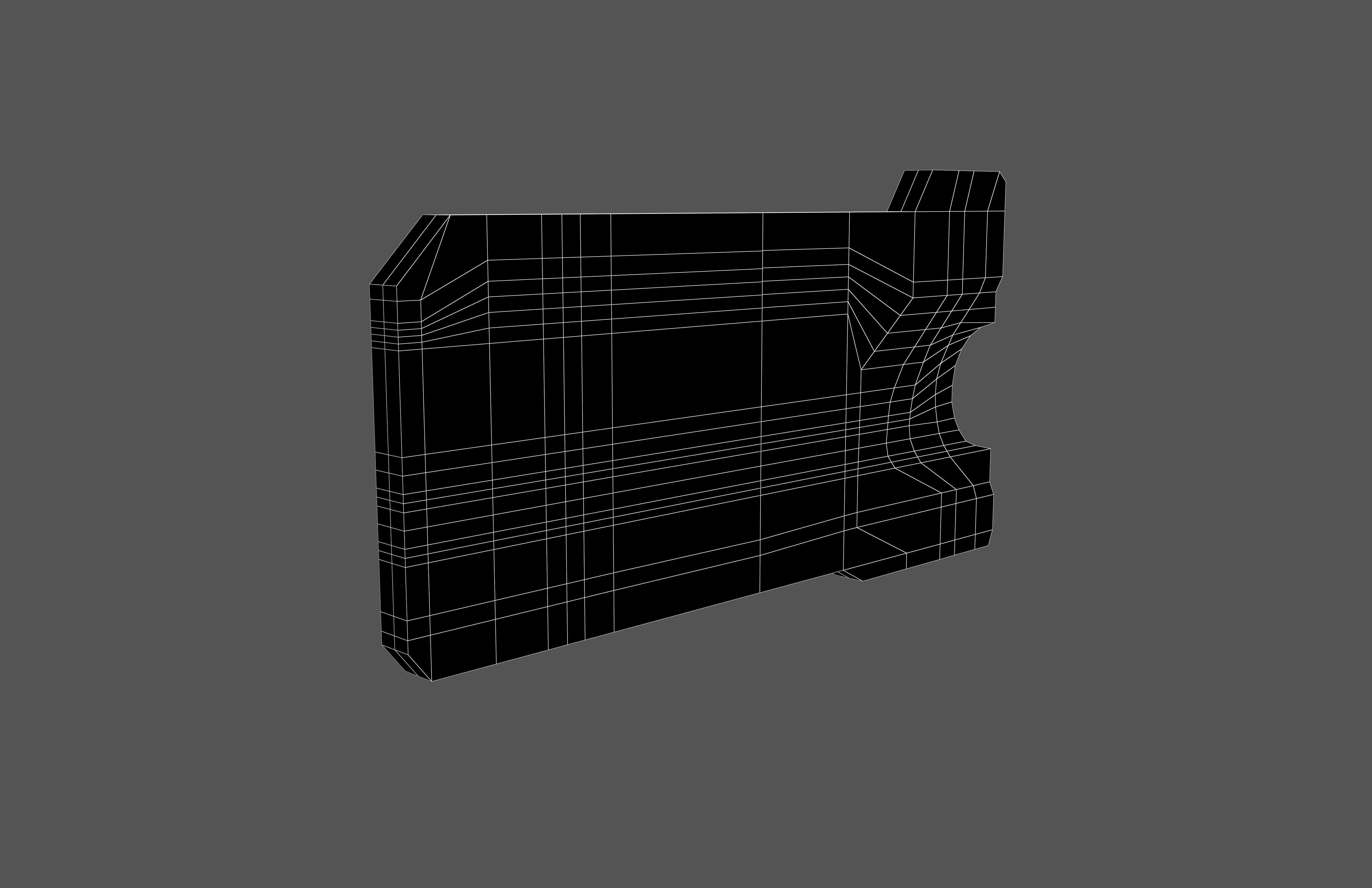 UHD High tech Graphical Interface v13 003 Low-poly 3D model_7