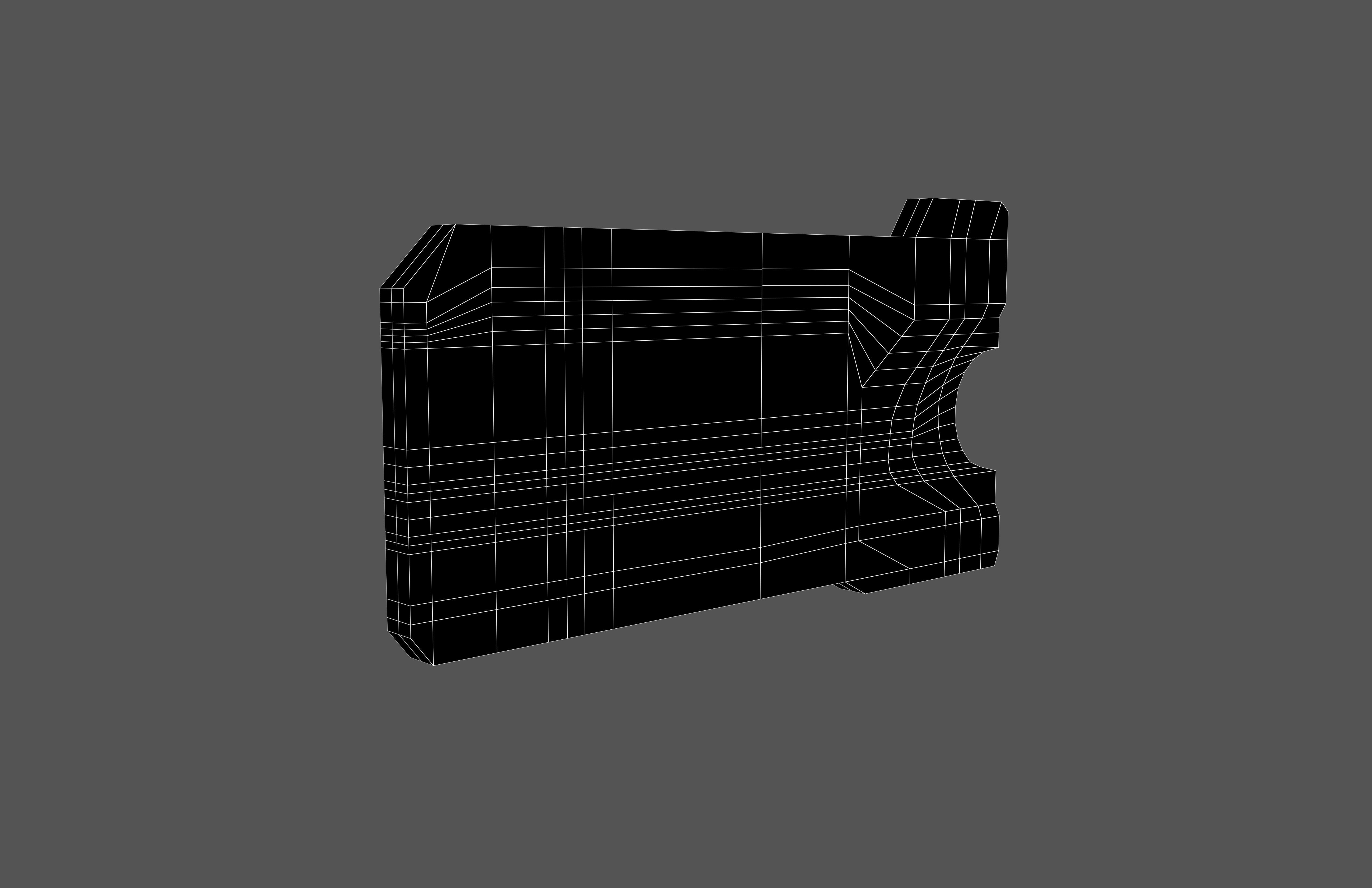 UHD High tech Graphical Interface v13 003 Low-poly 3D model_5