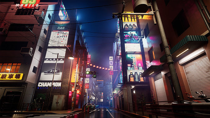 TOKYO Megapack Low-poly 3D model 3