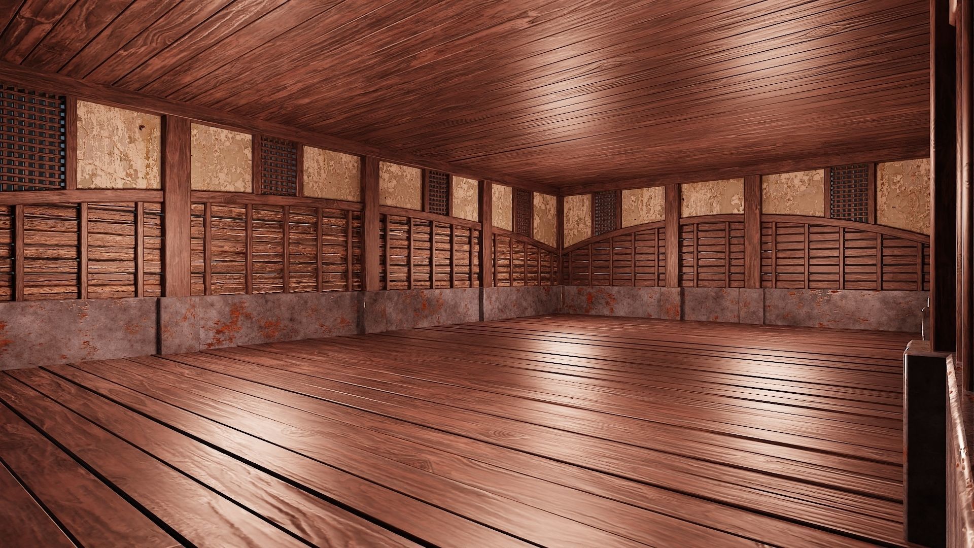 Medieval House Building 4K Textures GameReady 157 Low-poly 3D model_5