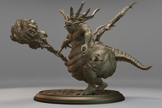 ASYLUM DEMON - DARK SOULS Free 3D print model