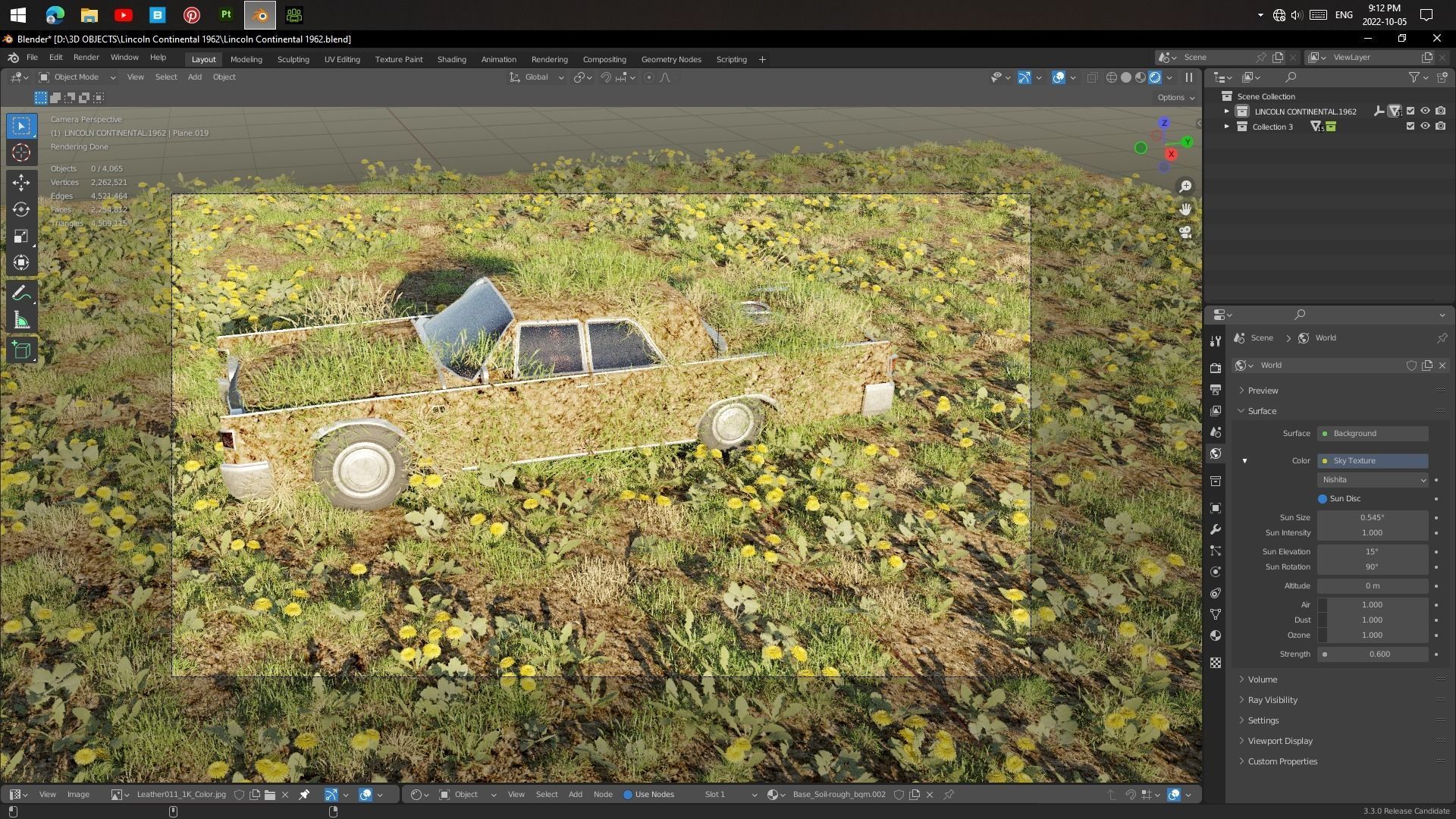 Lincoln Continental 1962 3D model_8