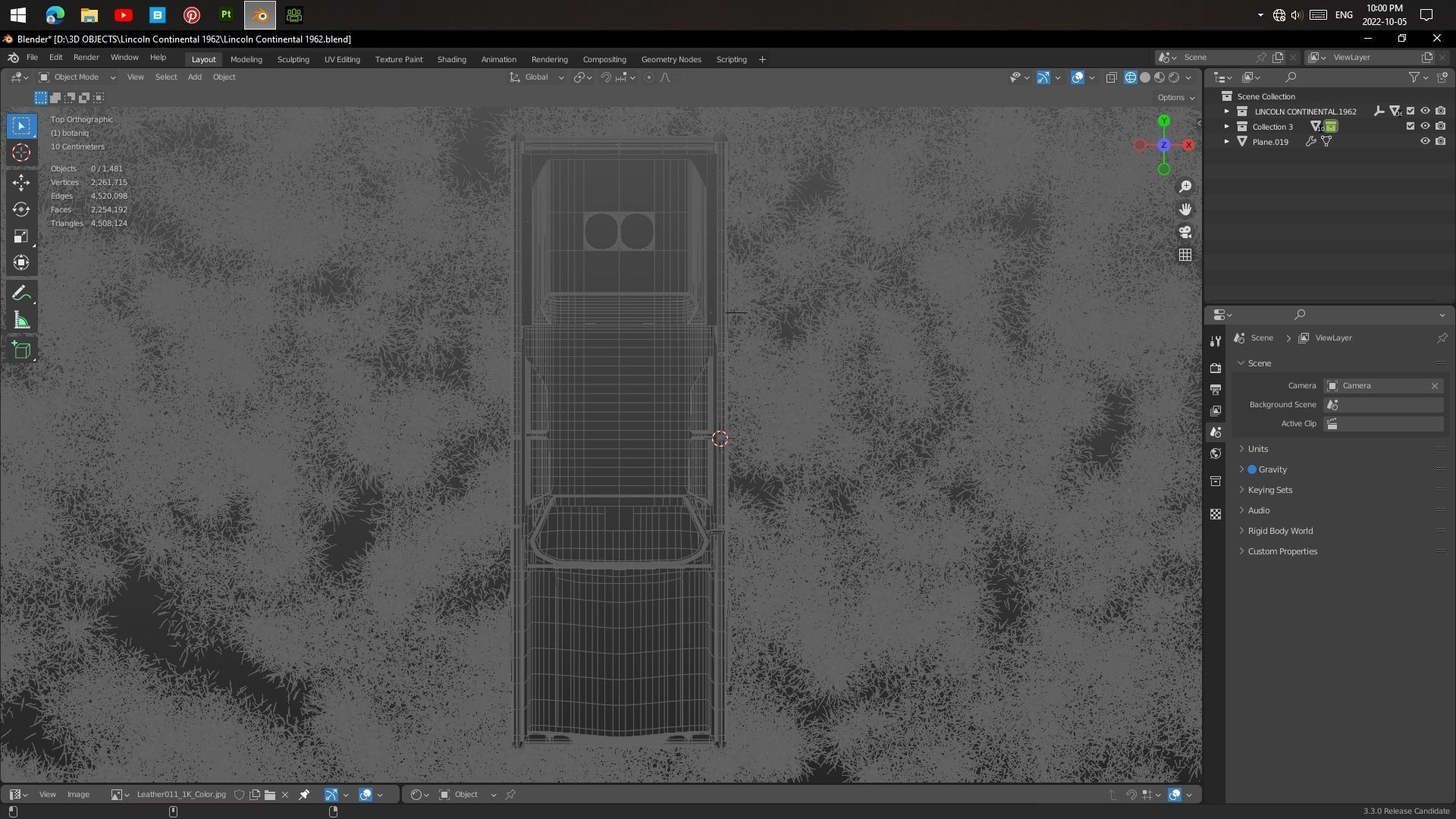 Lincoln Continental 1962 3D model_15