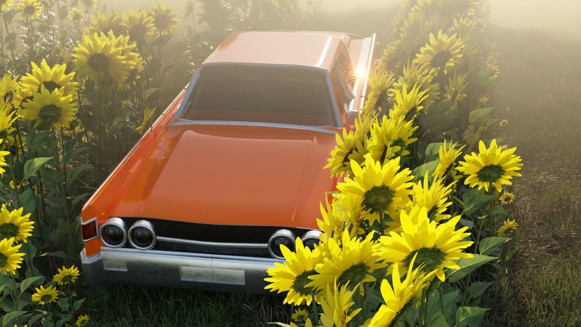 Lincoln Continental 1962 3D model_2