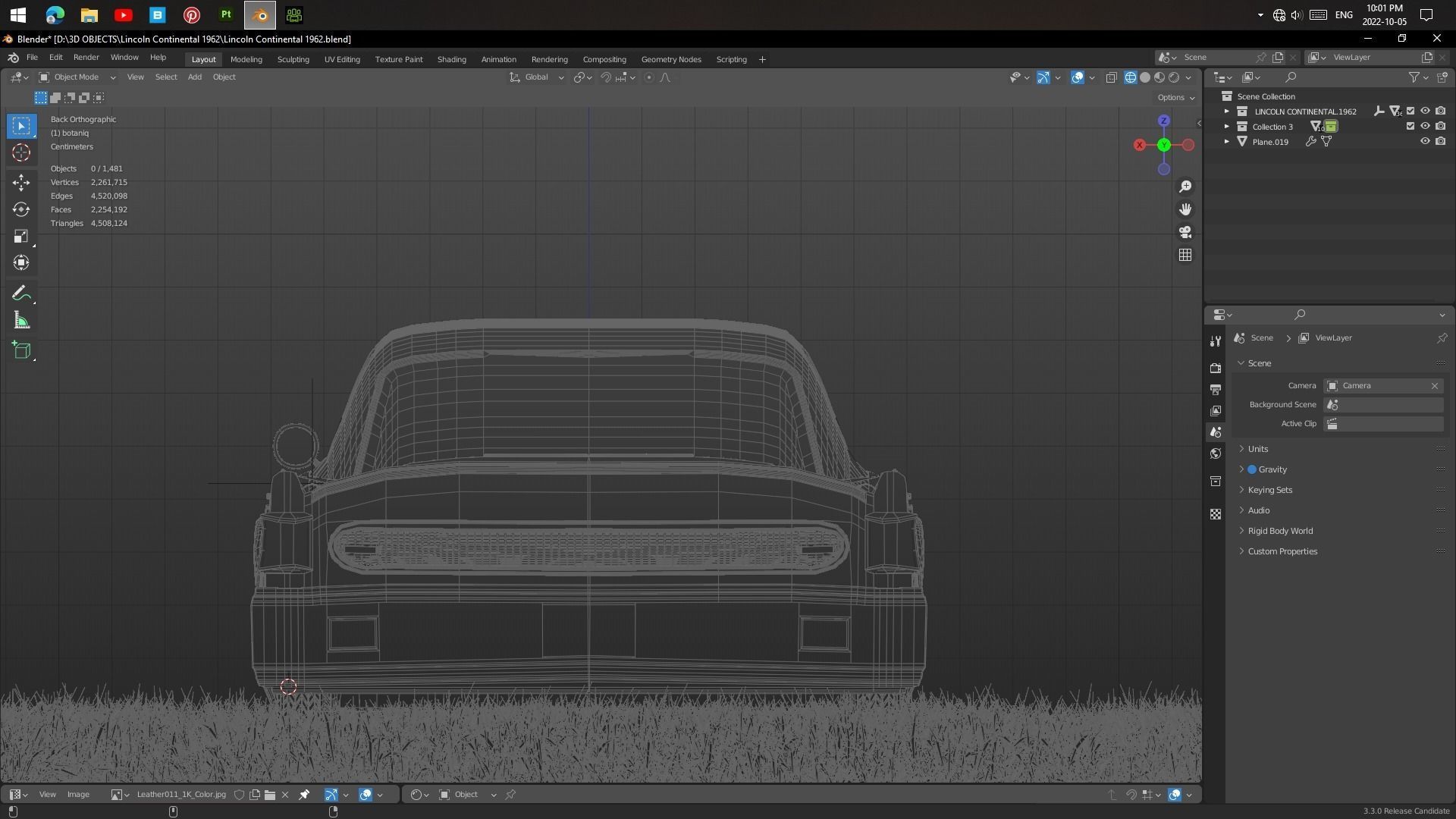 Lincoln Continental 1962 3D model_14