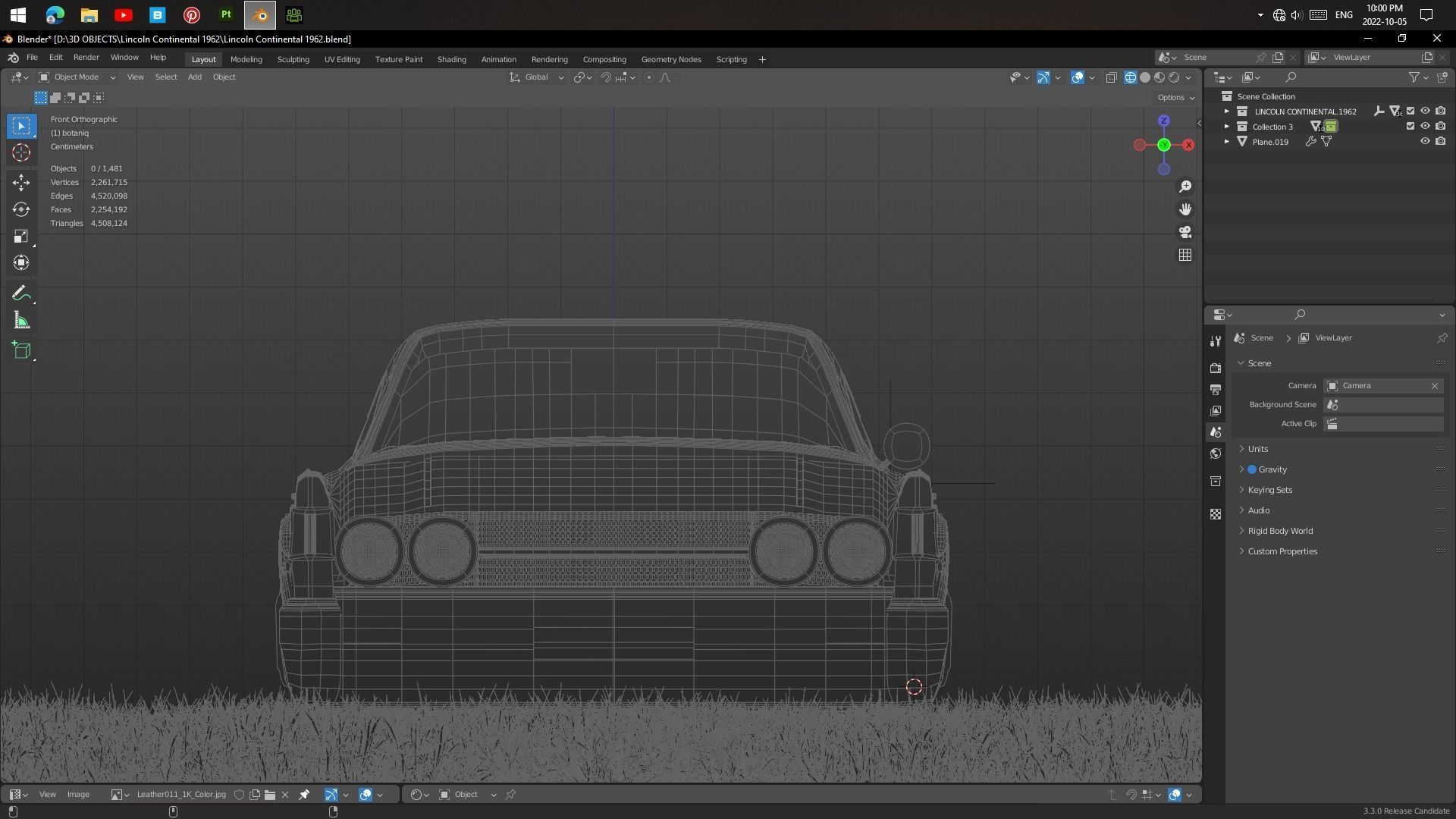 Lincoln Continental 1962 3D model_11
