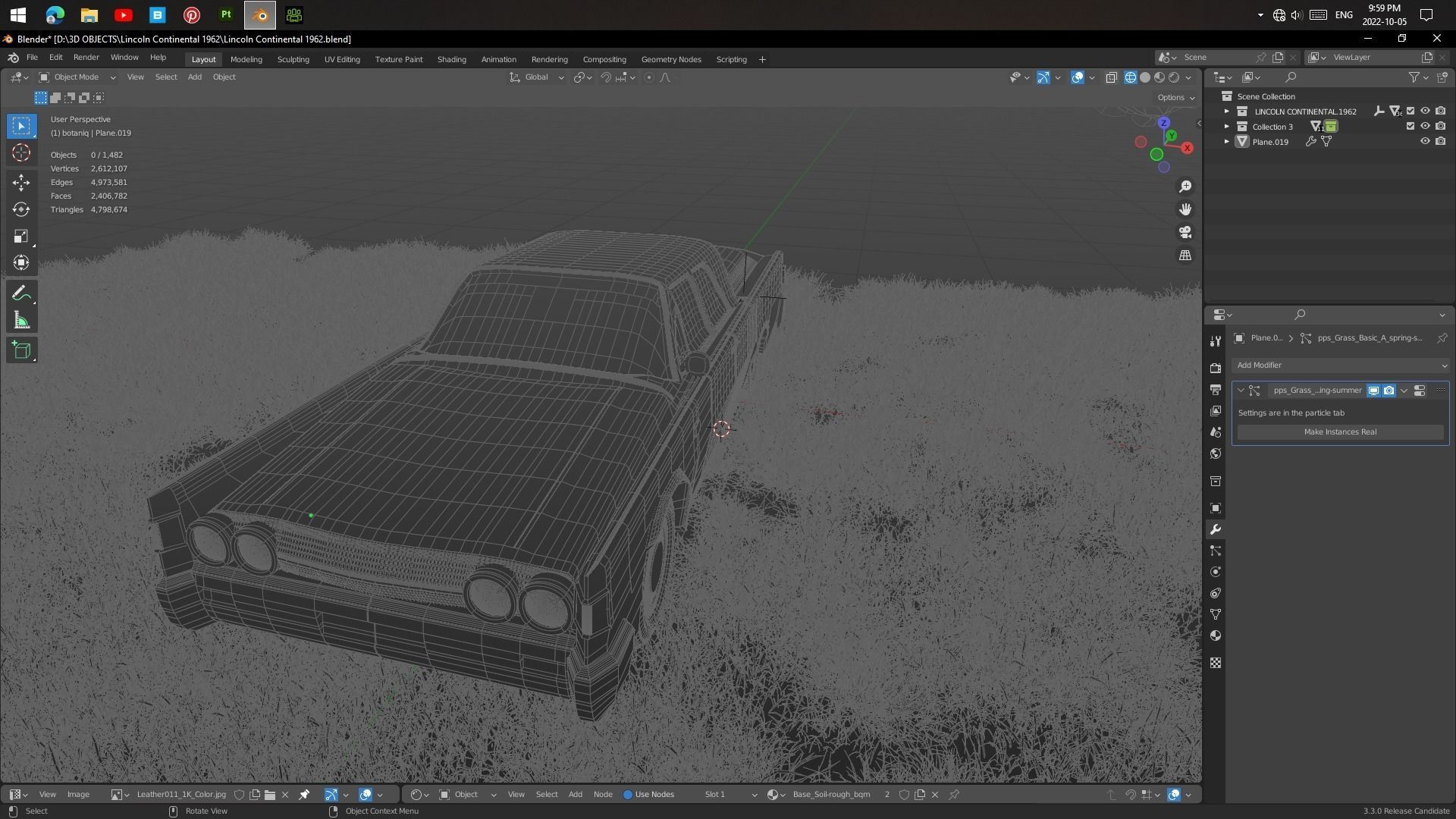 Lincoln Continental 1962 3D model_12