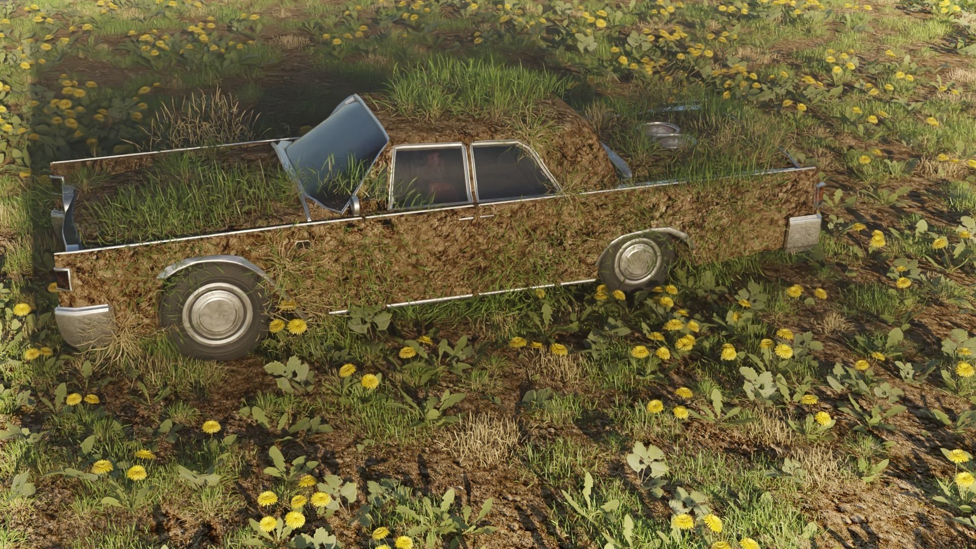 Lincoln Continental 1962 3D model_10