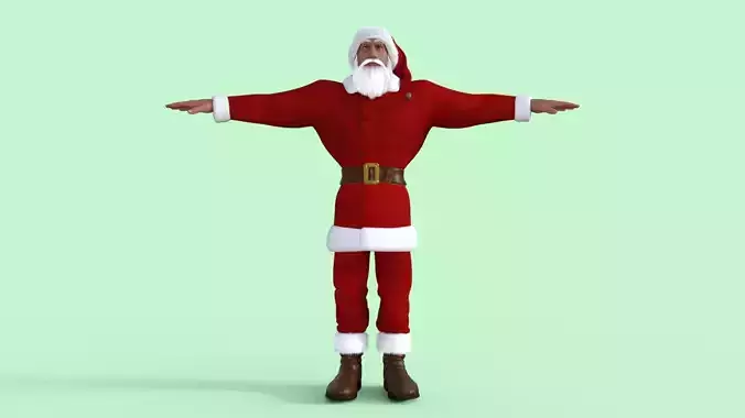 Cartoon Santa Claus
