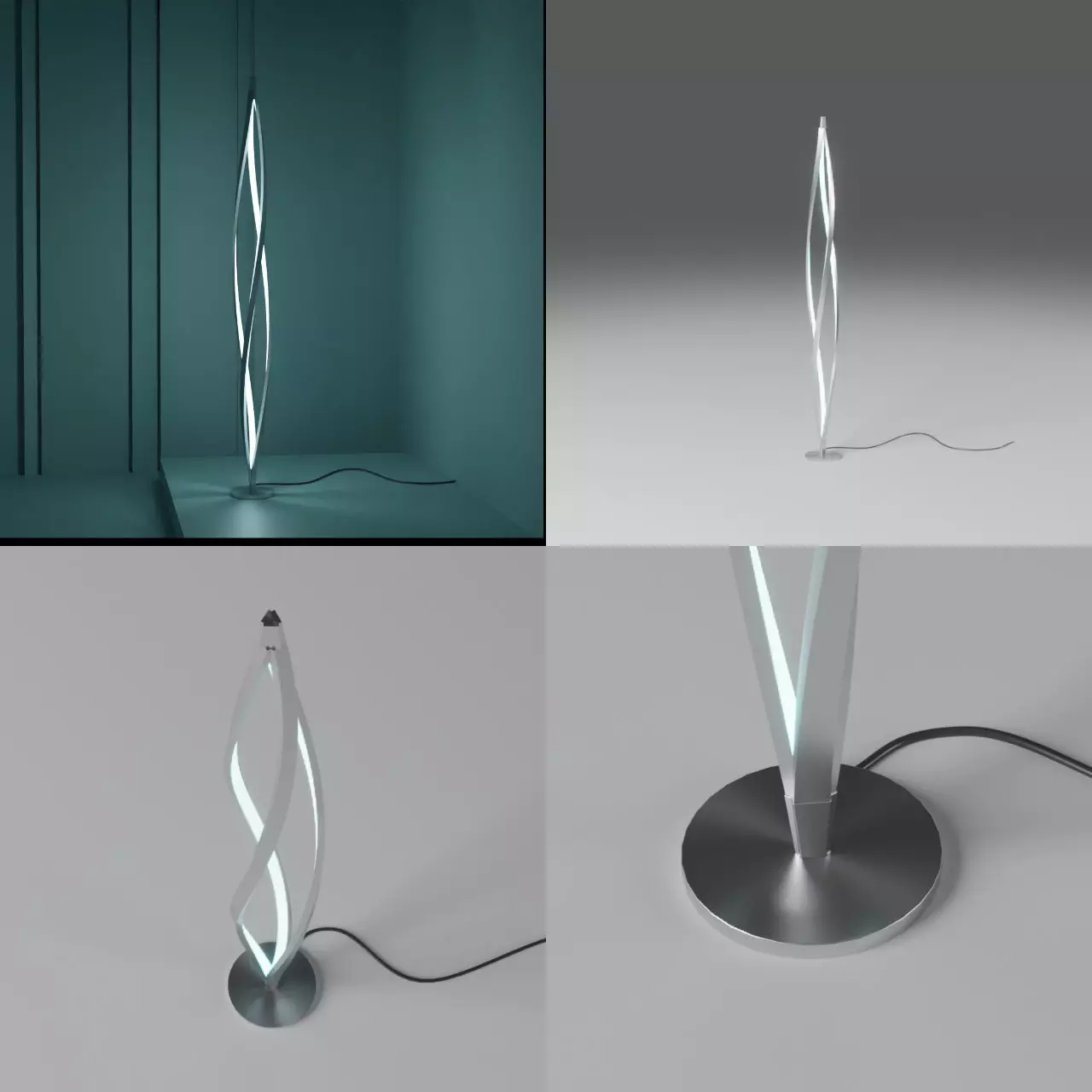 In the Wind Floor Lamp by NEMO 3D model_0