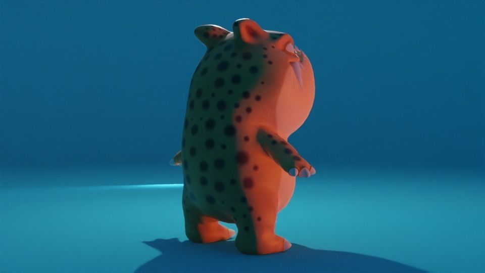 Character - Mino Low-poly 3D model_6