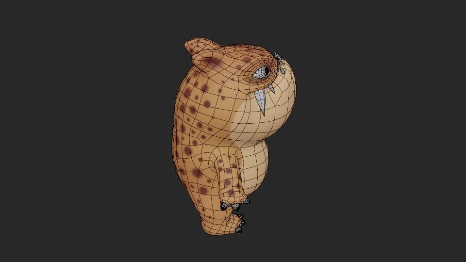 Character - Mino Low-poly 3D model_18