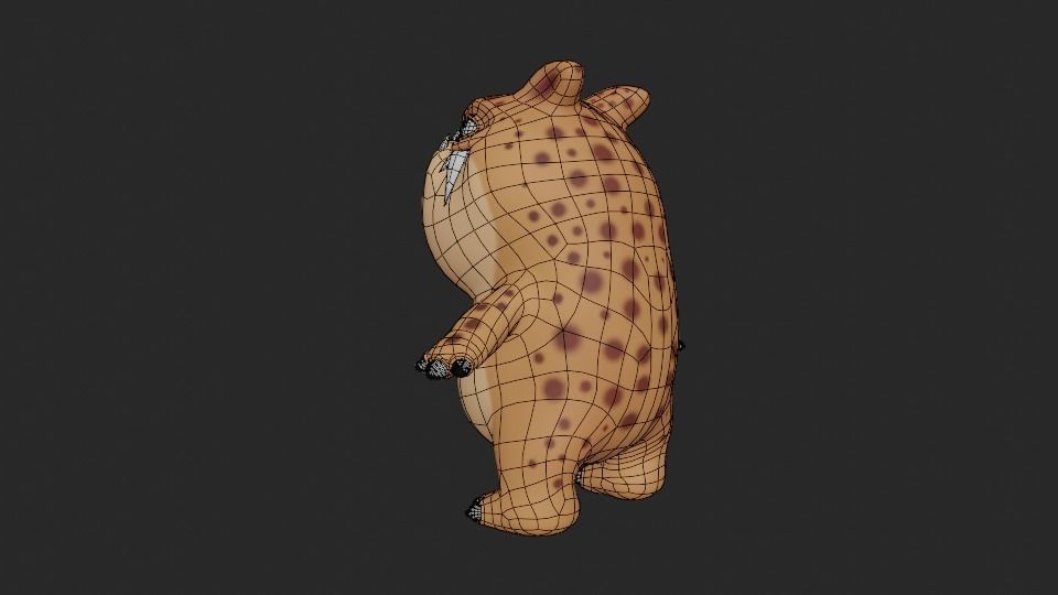 Character - Mino Low-poly 3D model_15