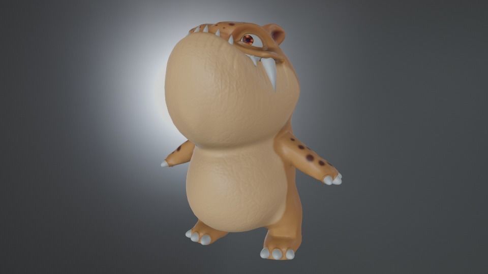 Character - Mino Low-poly 3D model_21