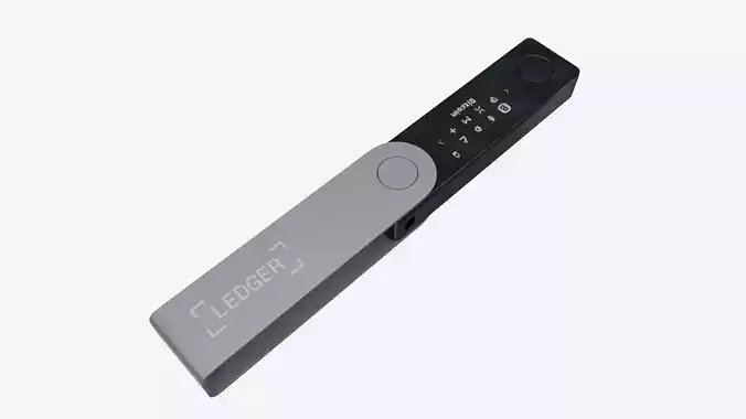 Ledger Nano X 3D model