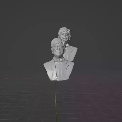 Elton John 3D print model