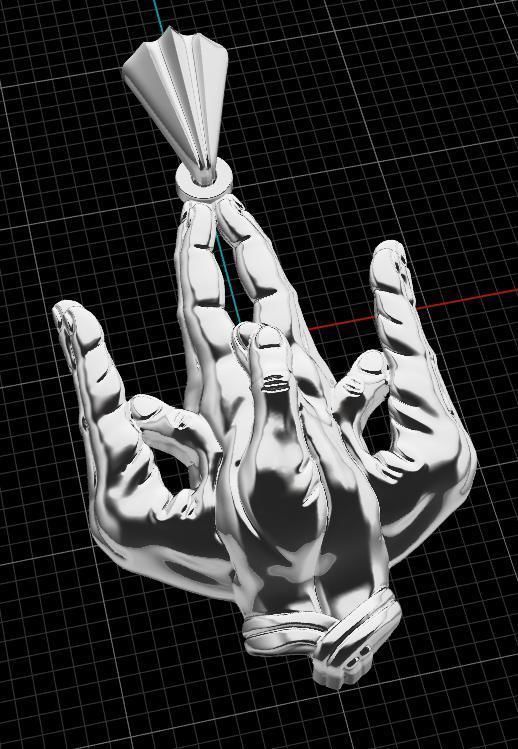 Ukrainian Trident 3D print model_5