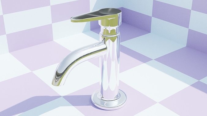 a water tap free 3D model | CGTrader