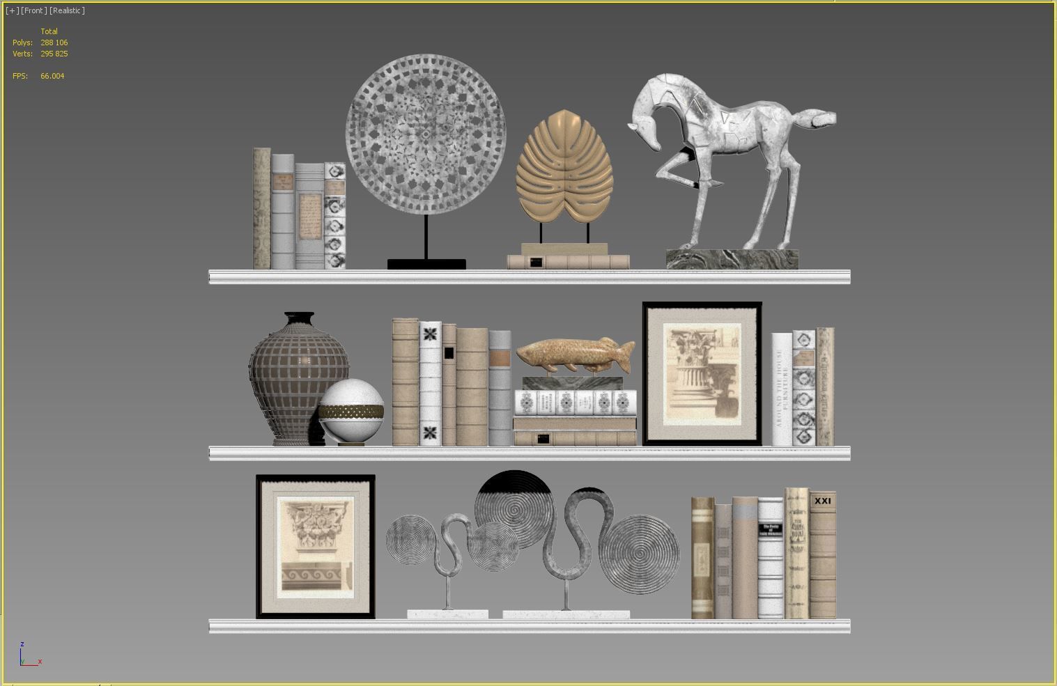 Decor Set 164 3D model_5