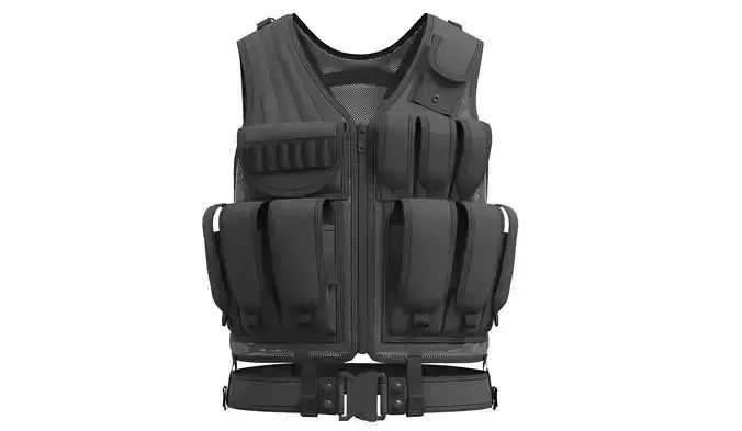 UTG 547 Law Enforcement Tactical Vest - Marvelous Designer 3D model