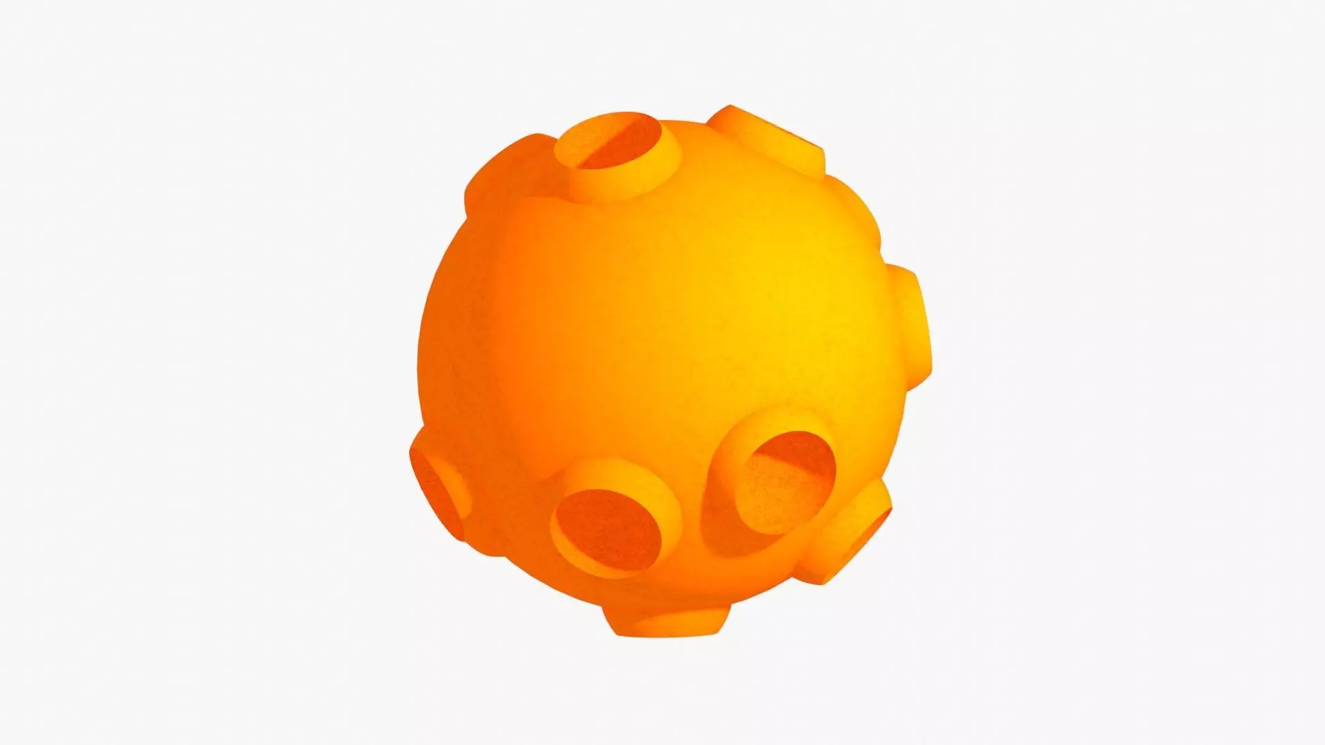 Cartoon Planet or Moon 3D model