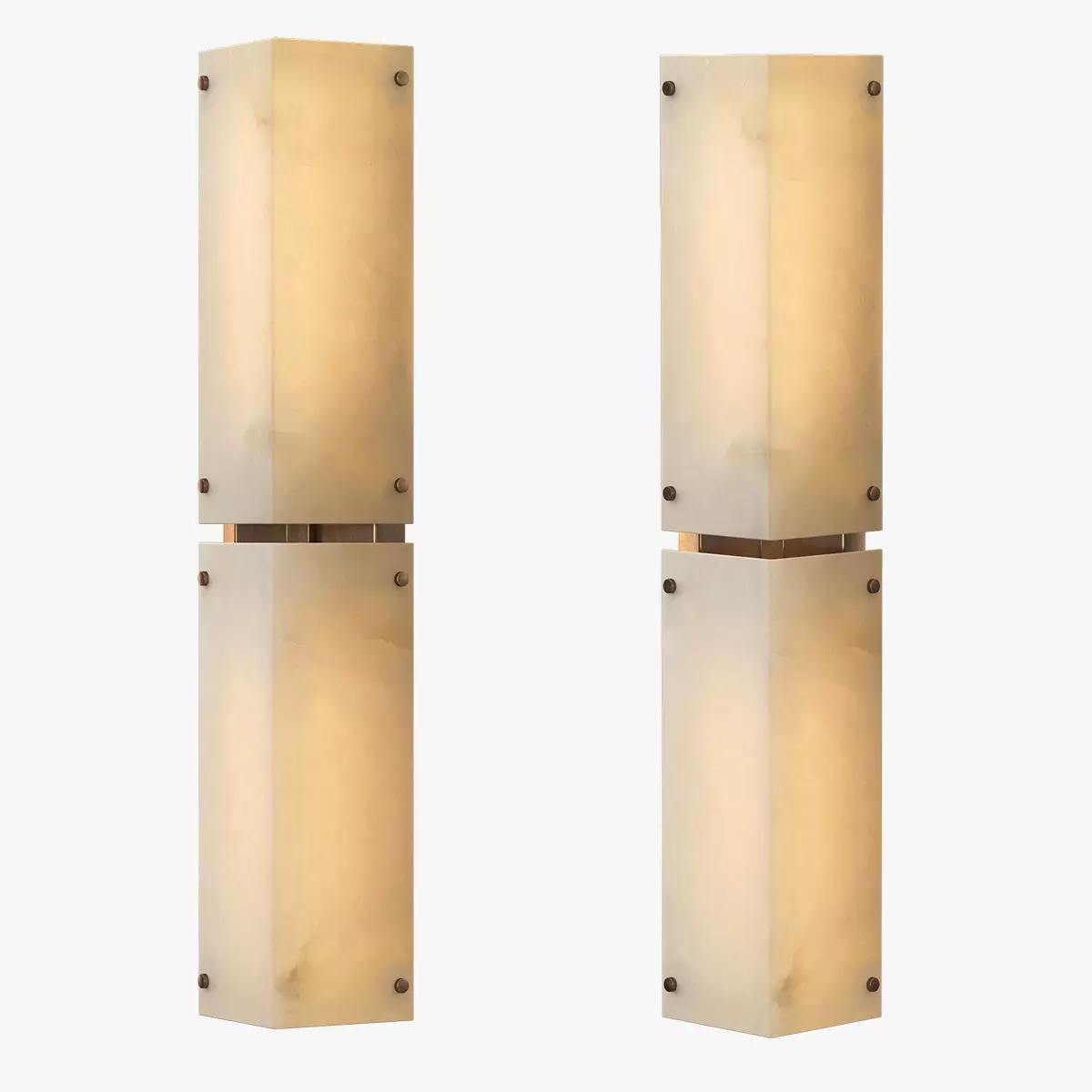 REYNARD ALABASTER GRAND SCONCE 3D model_0