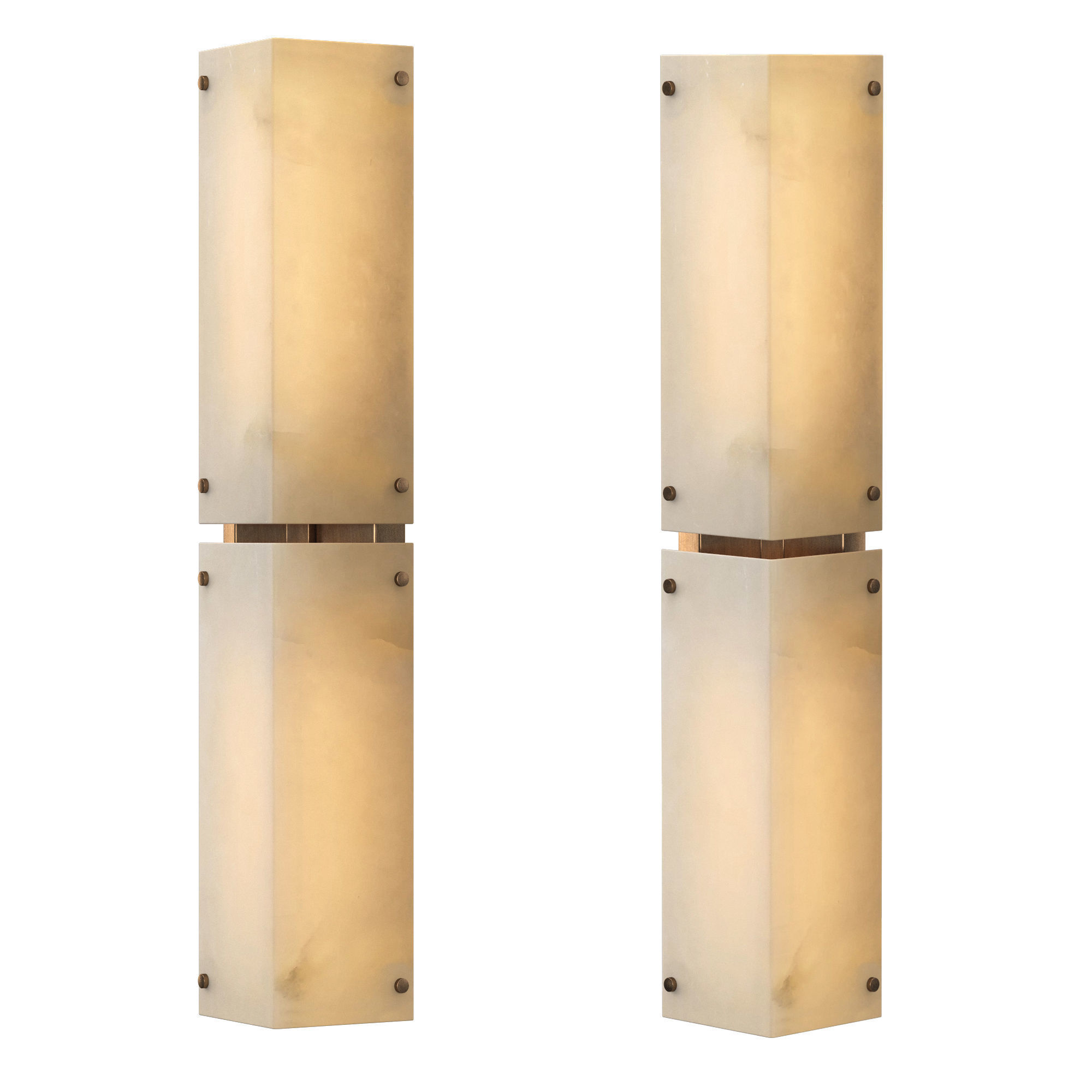 REYNARD ALABASTER GRAND SCONCE 3D model_1