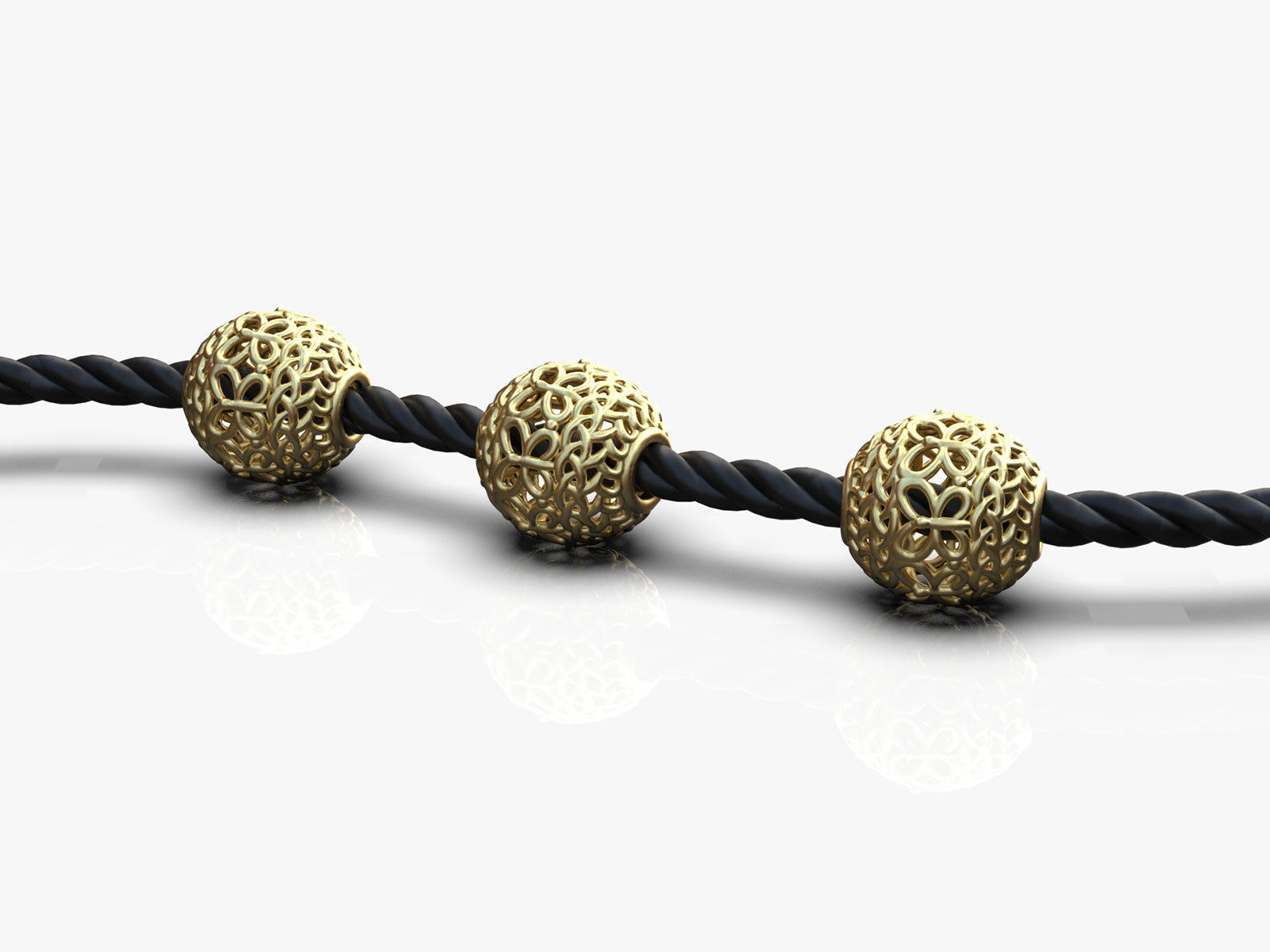 10 Spherical beads 3D print model_23