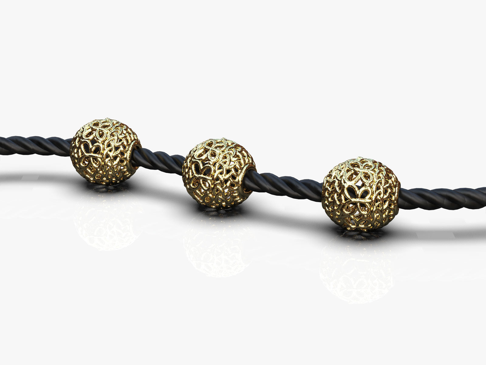 10 Spherical beads 3D print model_21
