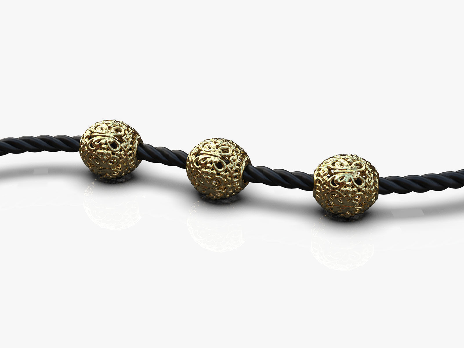 10 Spherical beads 3D print model_9