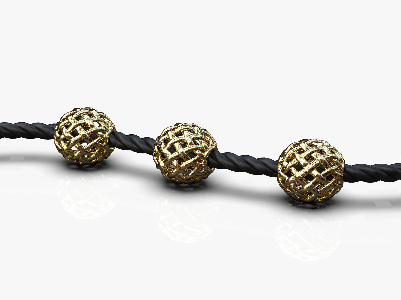 10 Spherical beads 3D print model_25