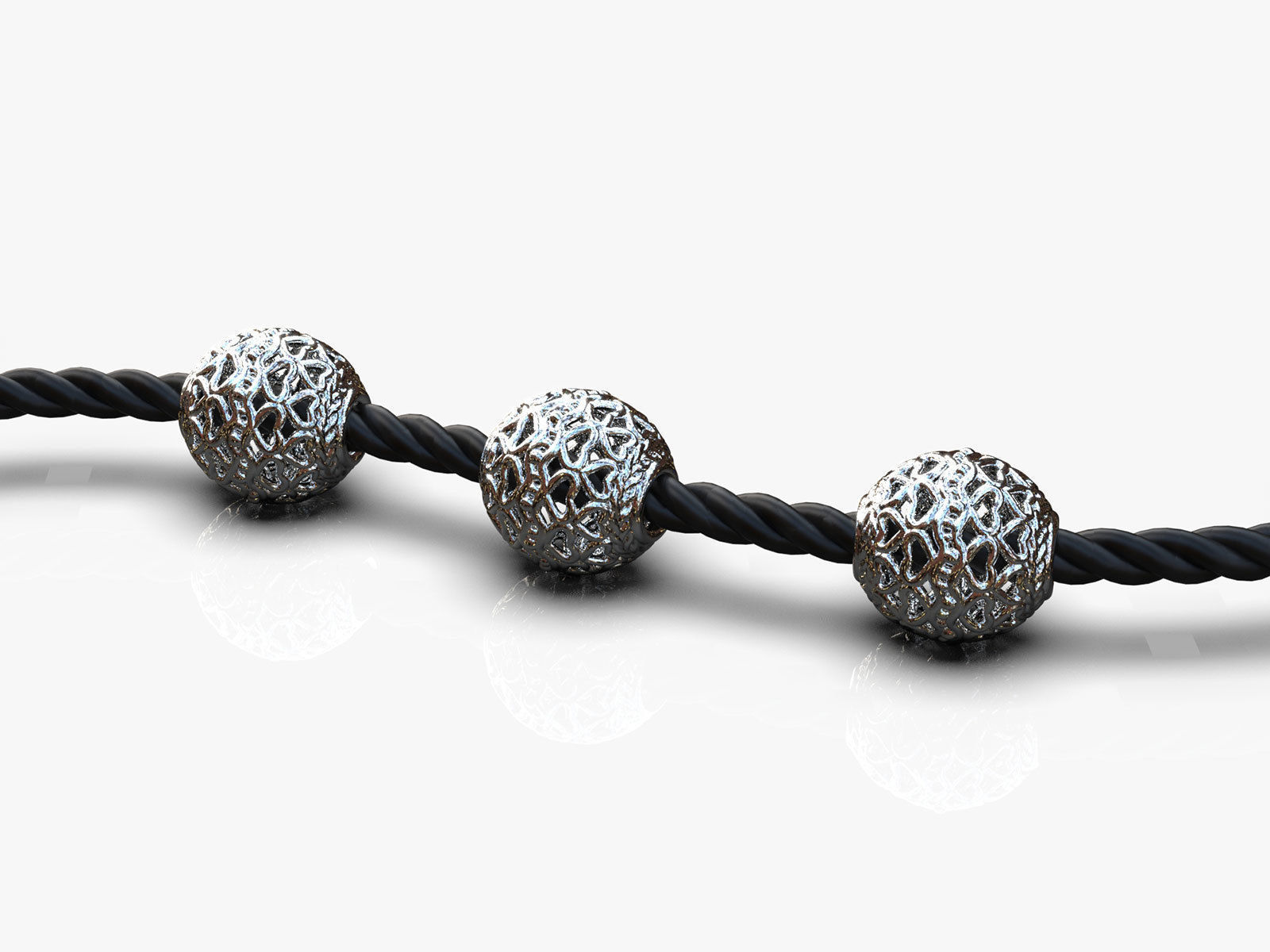 10 Spherical beads 3D print model_38