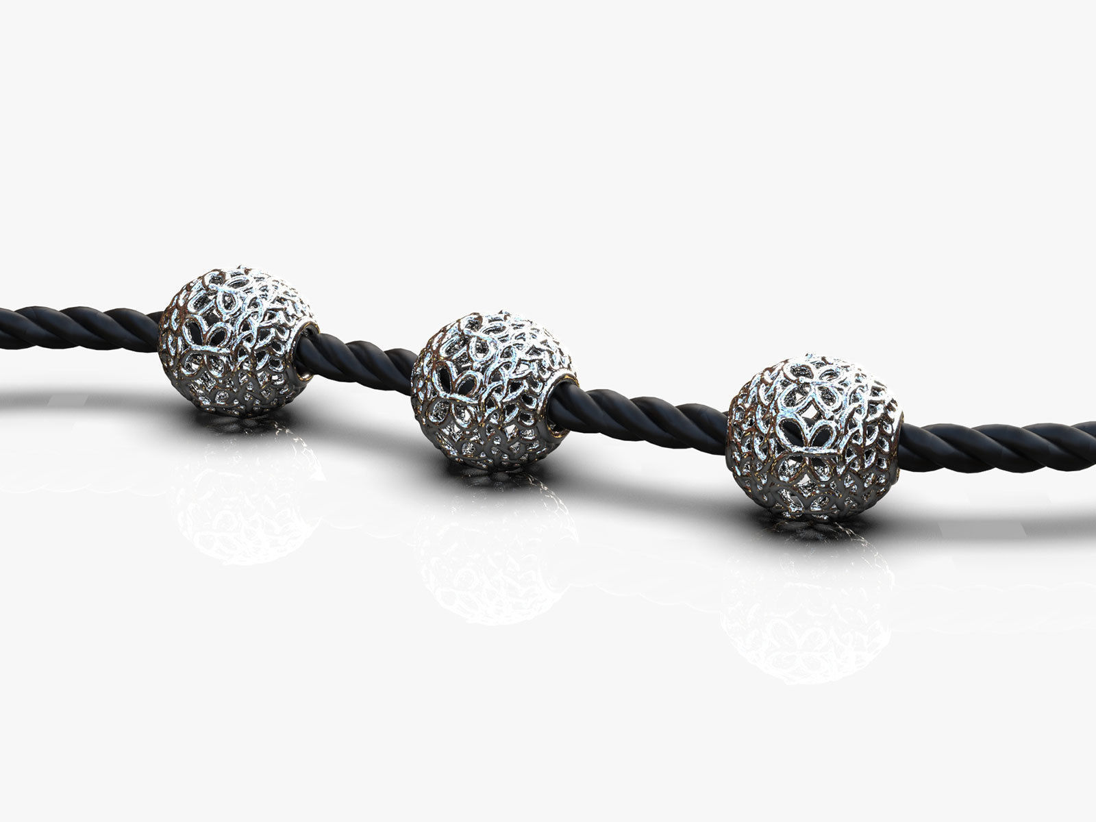10 Spherical beads 3D print model_22