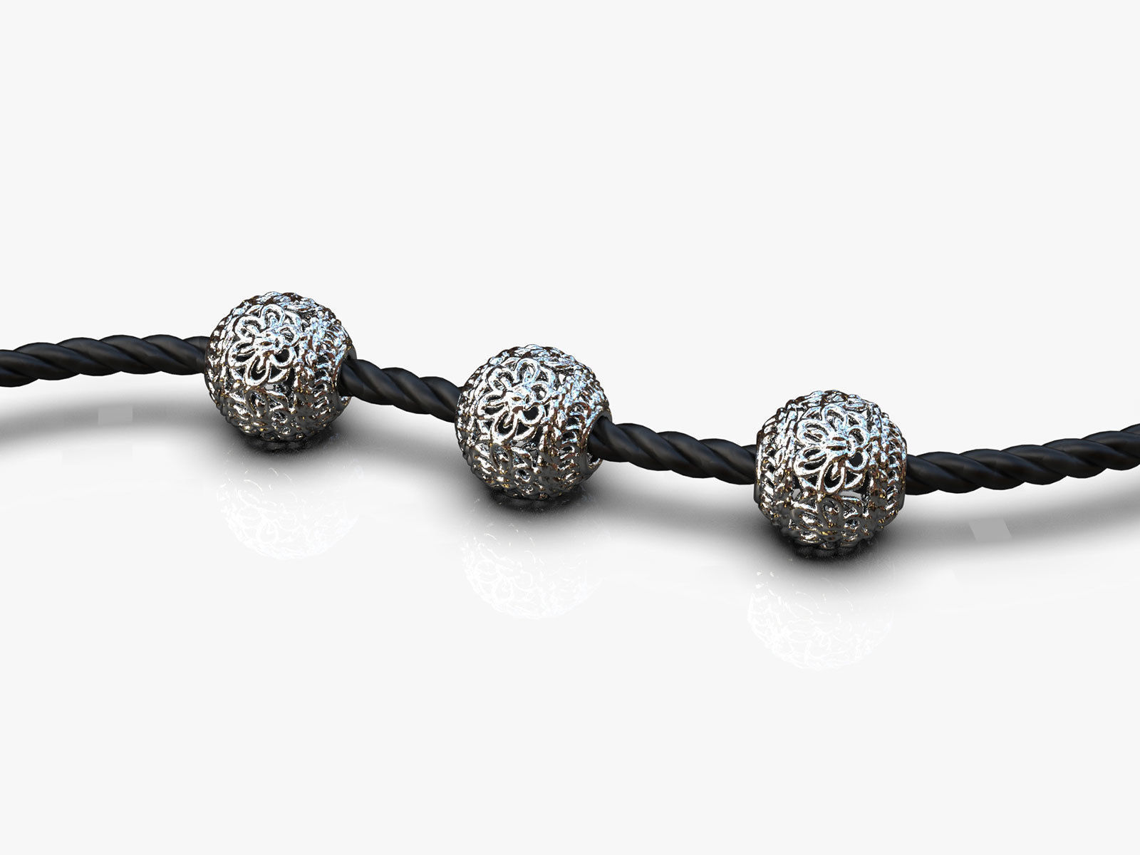 10 Spherical beads 3D print model_6