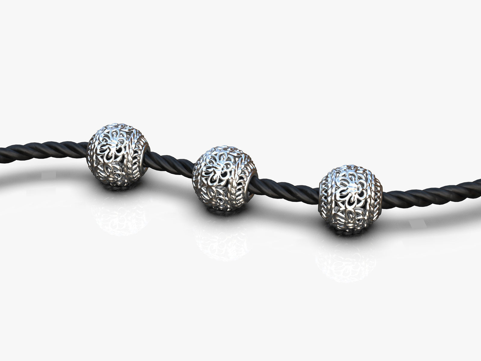 10 Spherical beads 3D print model_8