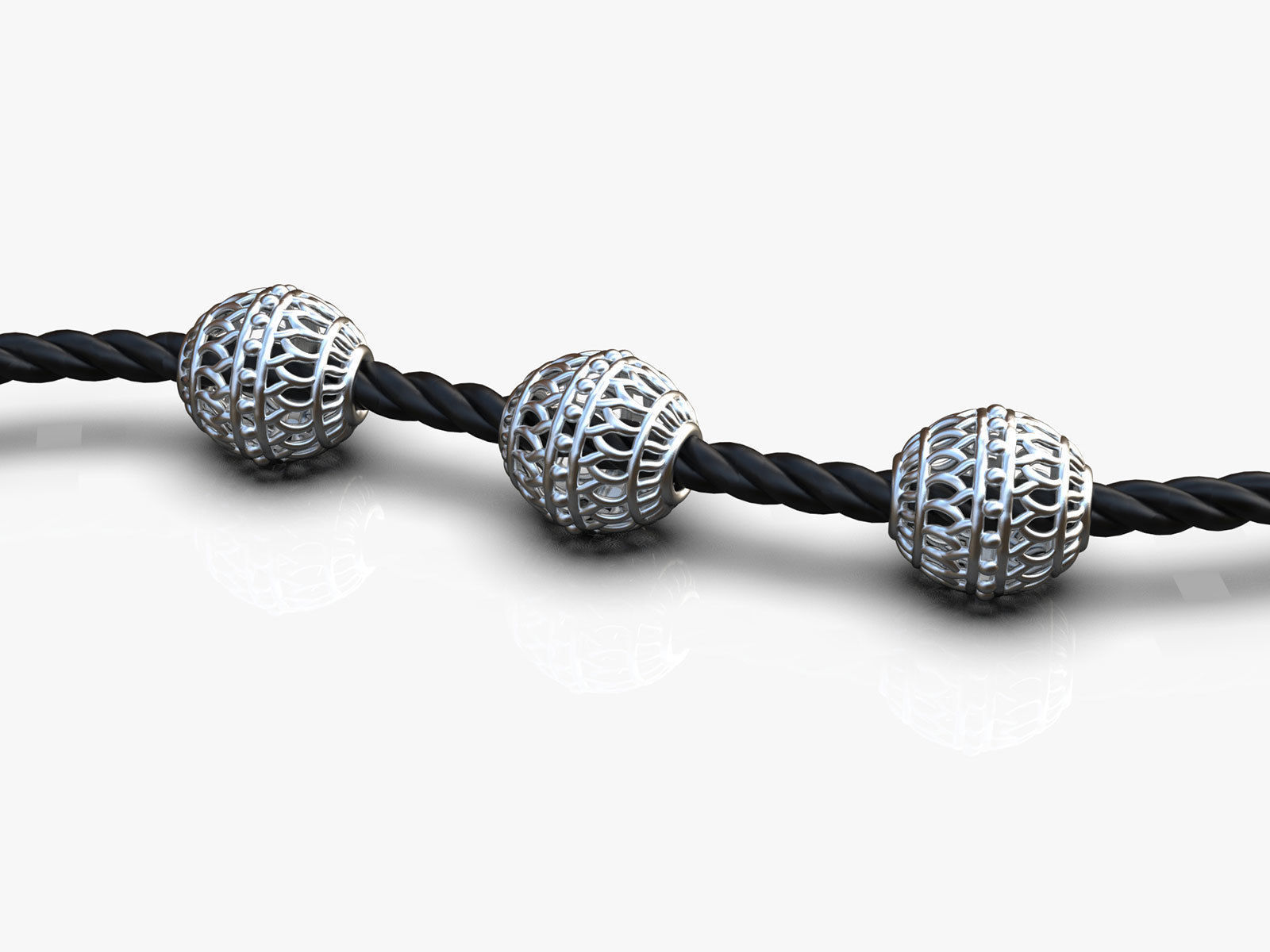 10 Spherical beads 3D print model_36