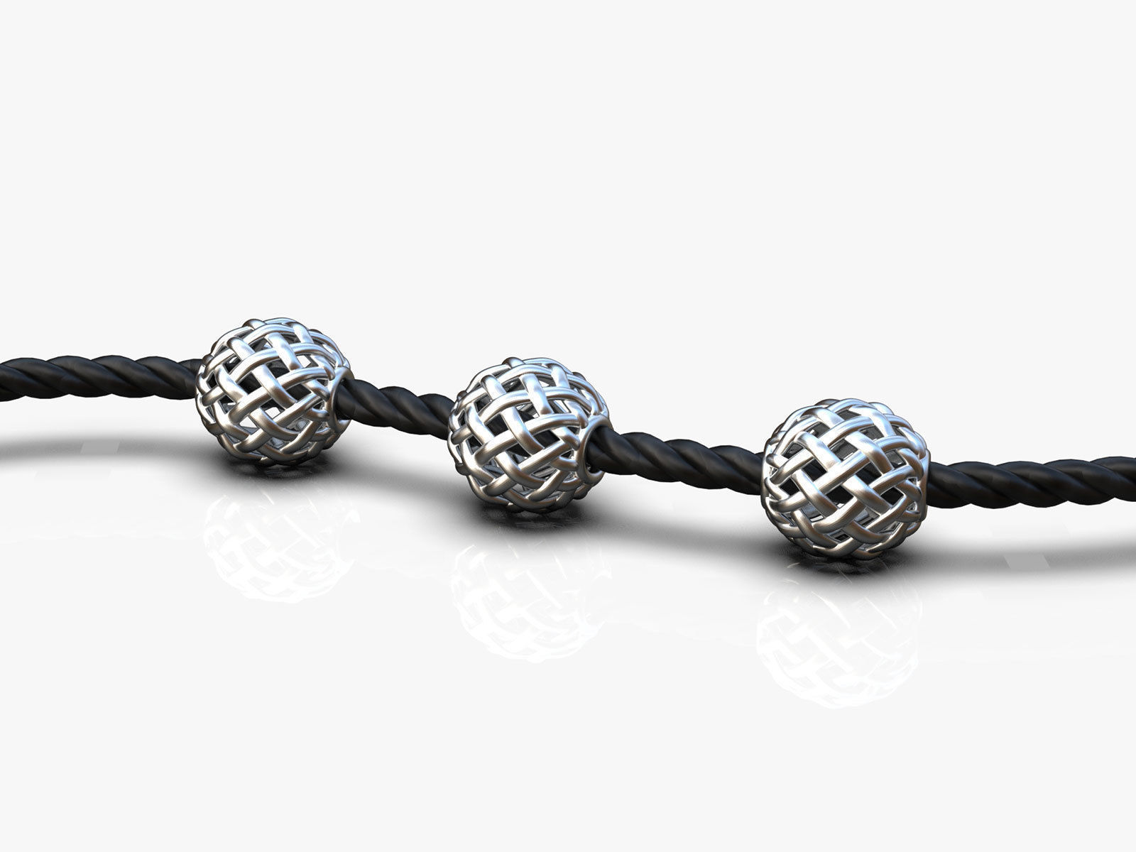 10 Spherical beads 3D print model_28