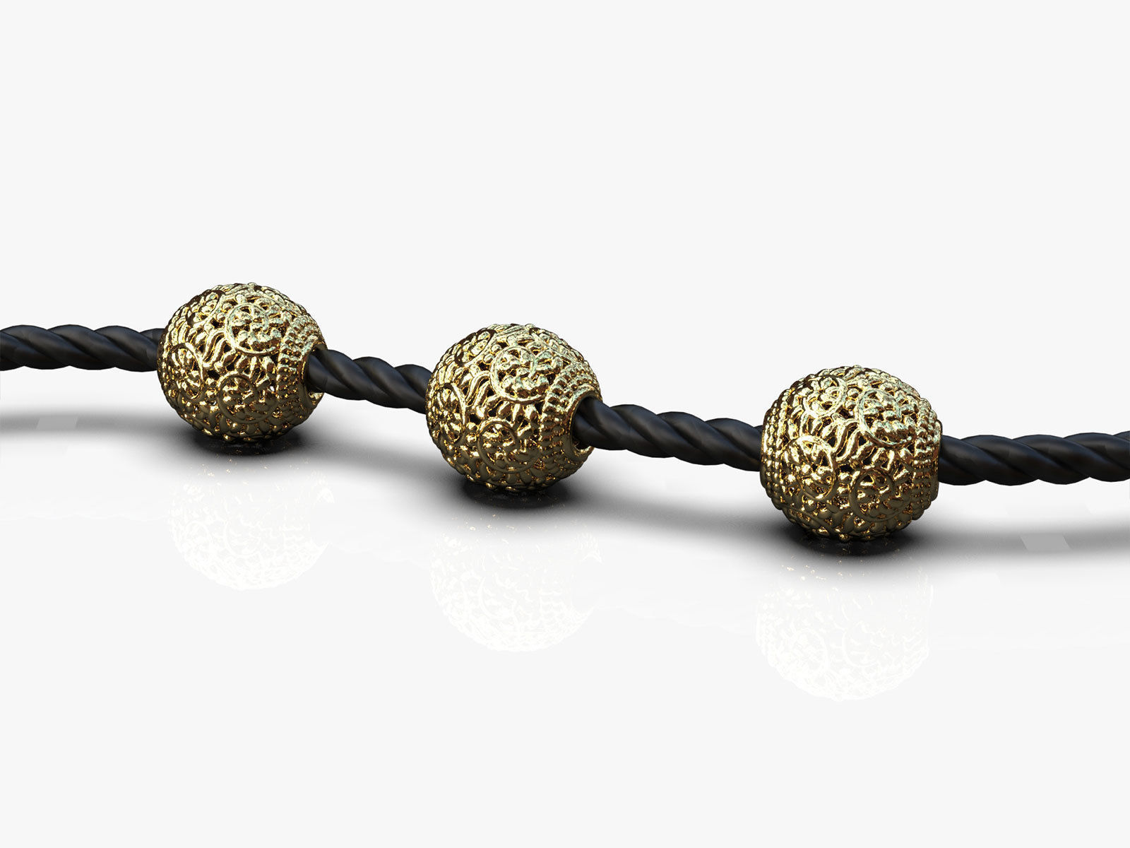 10 Spherical beads 3D print model_29