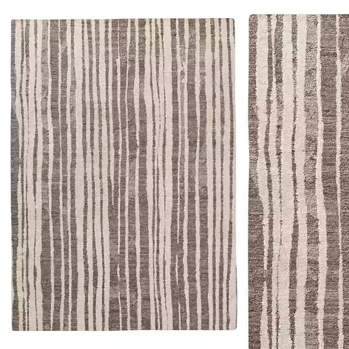 RHADA HAND-KNOTTED WOOL RUG