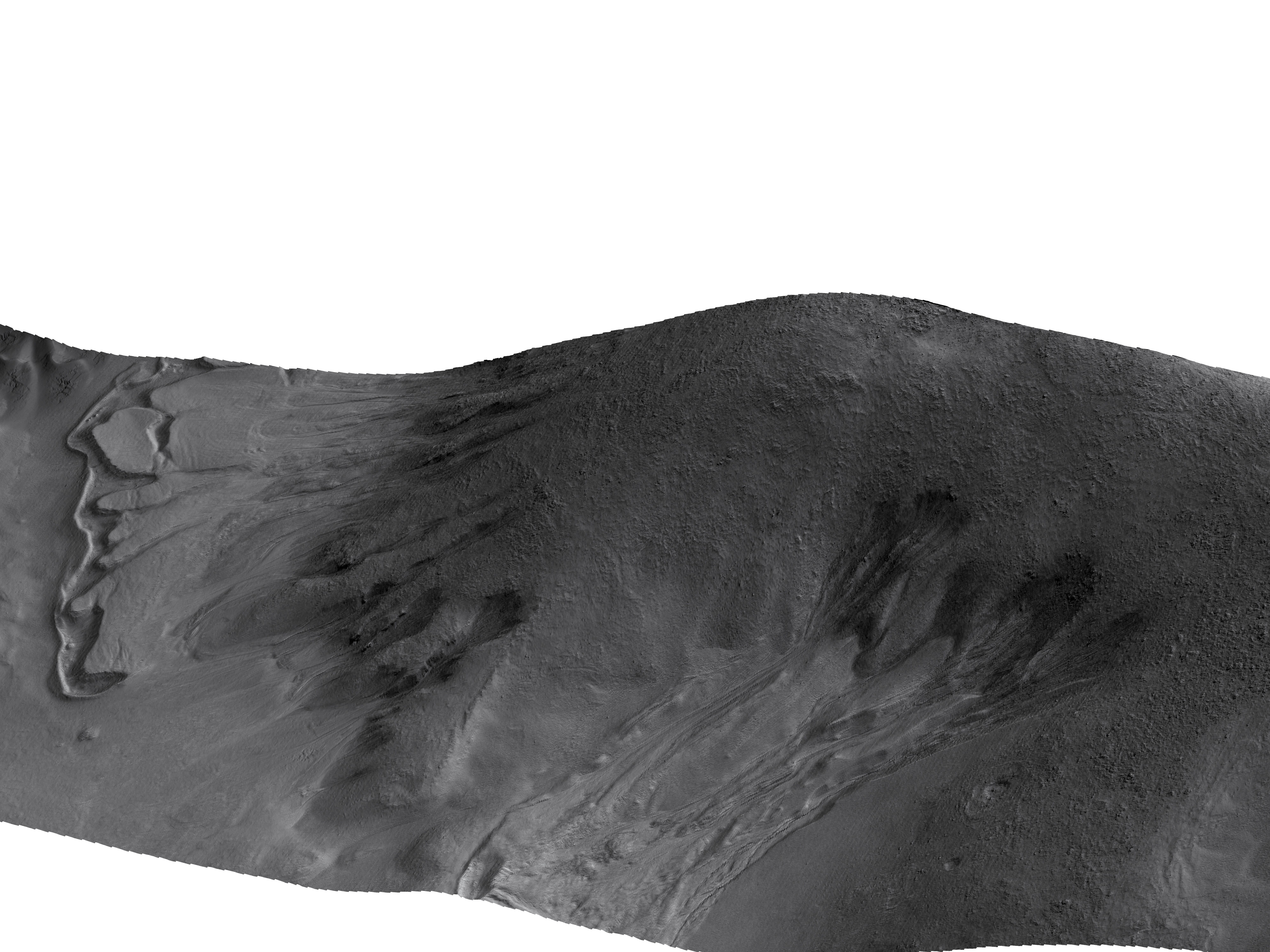 MARS VR - Gullies in Nereidum Montes 3D model_3