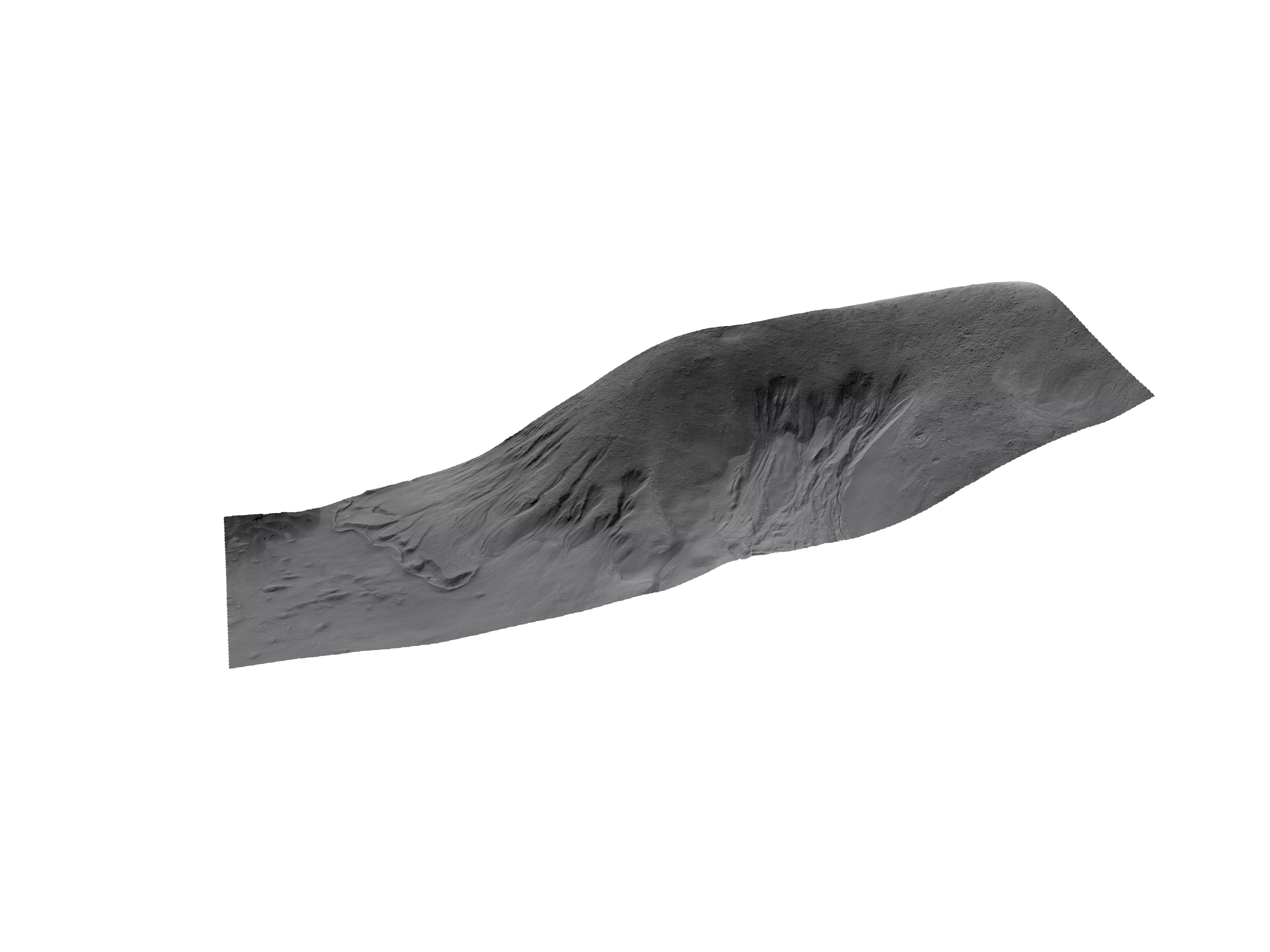 MARS VR - Gullies in Nereidum Montes 3D model_0