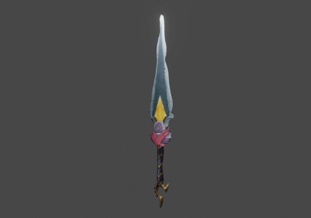 Zeloeman Sword A 70 Low-poly 3D model_17