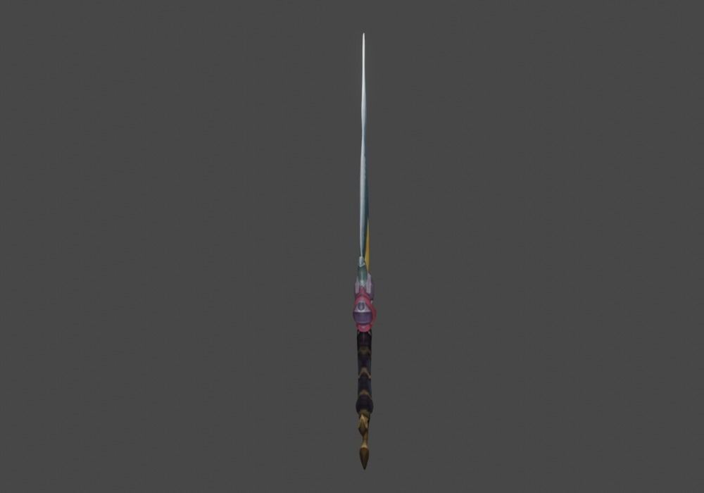 Zeloeman Sword A 70 Low-poly 3D model_12