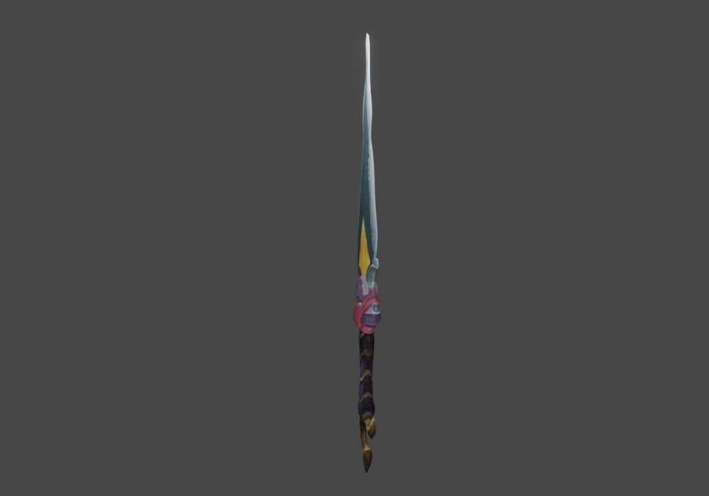 Zeloeman Sword A 70 Low-poly 3D model_14
