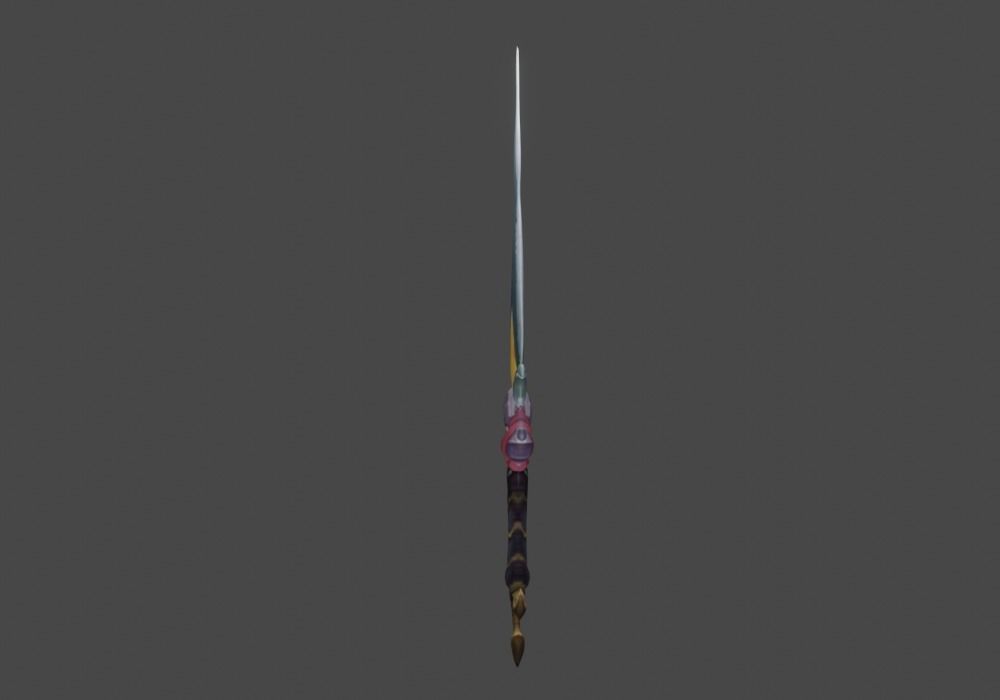 Zeloeman Sword A 70 Low-poly 3D model_13